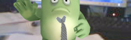 Augmented Reality through the appearance of a little green man Augmented Reality through the appearance of a little green man