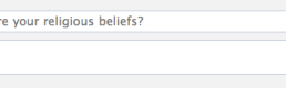 “What are your religious beliefs?” – a question of if religion becomes public again in social networking