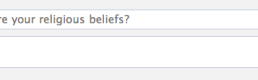 “What are your religious beliefs?” – a question of if religion becomes public again in social networking “What are your religious beliefs?” – a question of if religion becomes public again in social networking