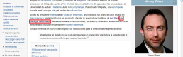 Hey Jimmy Wales, Nobody Cares About your Life in the Spanish Wikipedia Hey Jimmy Wales, Nobody Cares About your Life in the Spanish Wikipedia