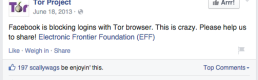 Facebook in the Spotlight of the Dark Web Facebook in the Spotlight of the Dark Web
