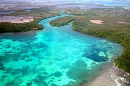 Bacalar Chico Channel