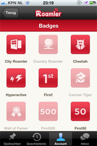 Roamler Badges