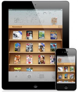The Newsstand app for iPad and iPhone