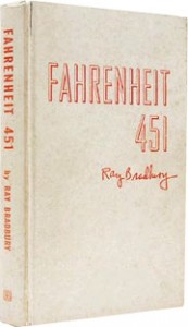 1953 fireproof copy of Fahrenheit 451