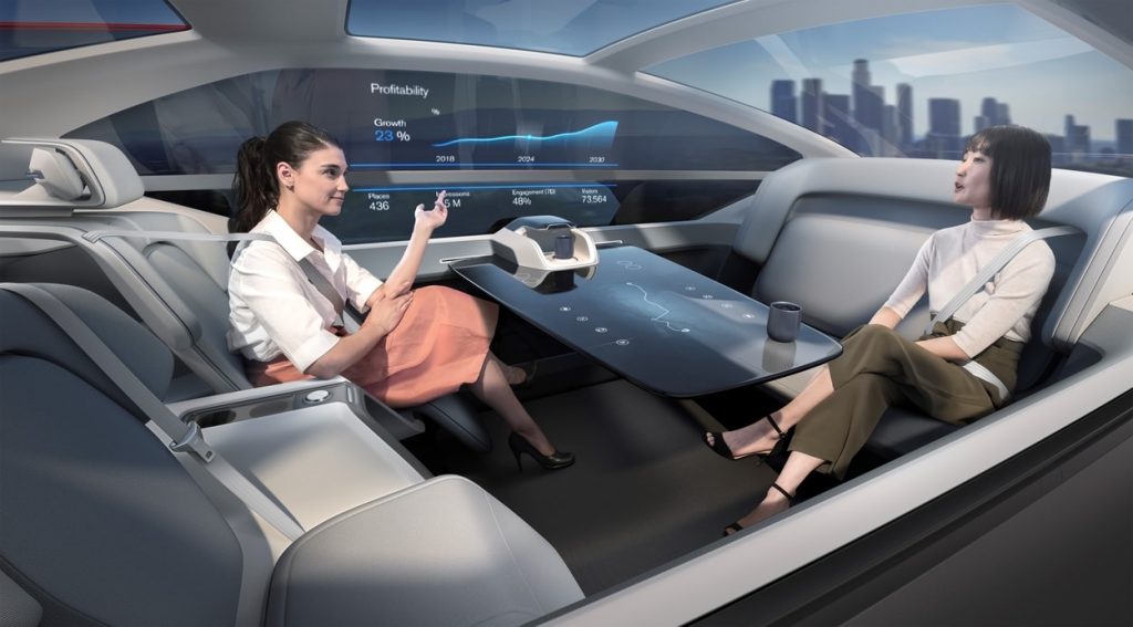 Volvo's 360c autonomous concept